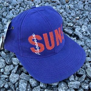 Vintage 90s Phoenix Suns Snapback Hat Cap NWT Sports Specialties NBA Vtg